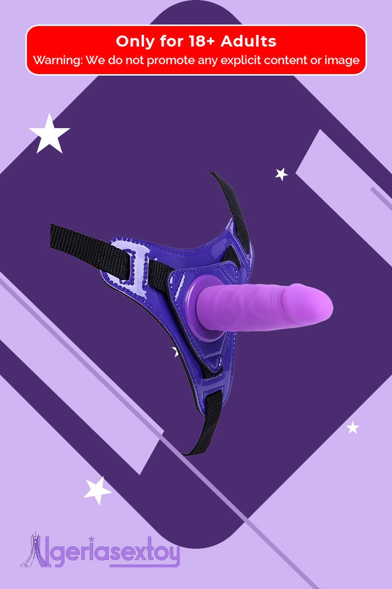 Ultra Elastic Harness Lesbian Strapon Dildo SO-019