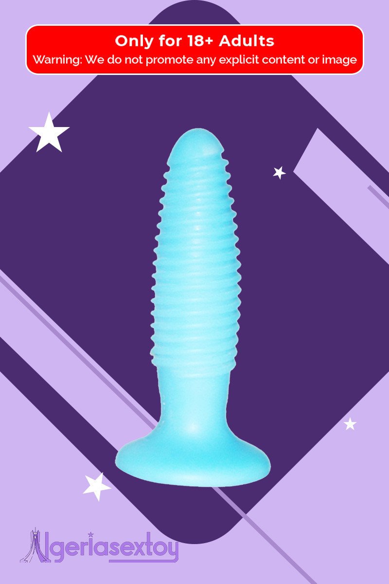 Ribbed Fat Anal Dildo AD-010