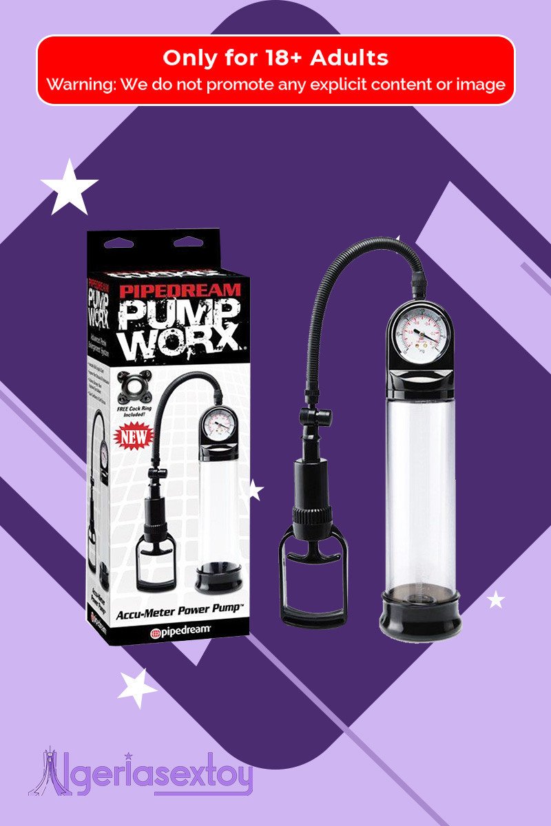 Worx Accu-Meter Power Penis Enlargement Pump PE-010