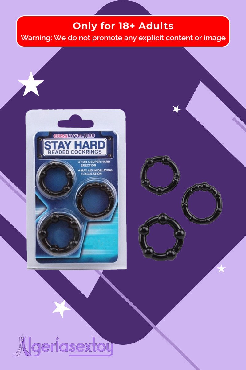STAY HARD BEADED COCKRINGS CR-020