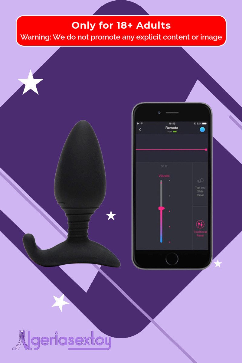 Lovense Hush App Controlled Vibrating Butt Plug (1.5 inch/1.75 inch) ACV-004