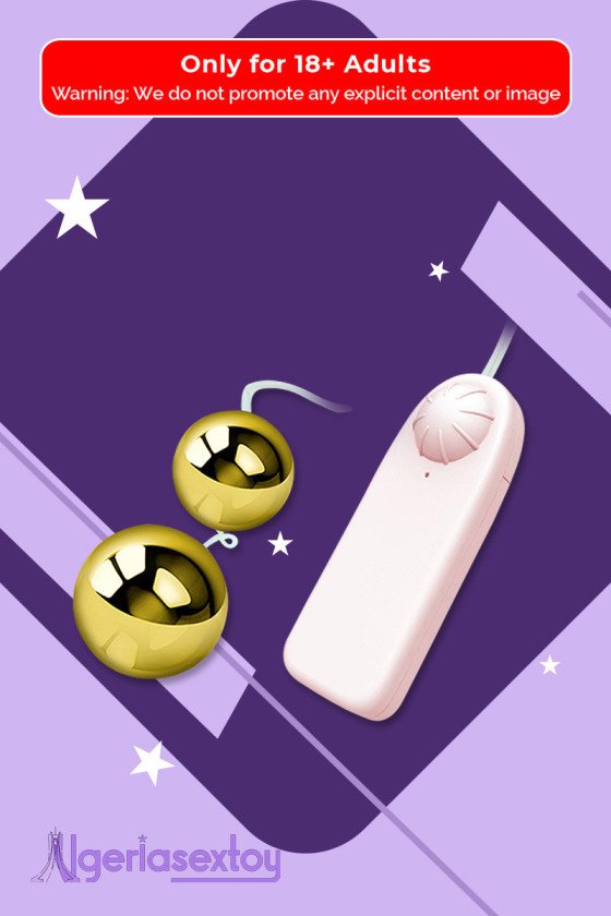 Multi Speed Golden Ben Wa Vibrating Balls Anal Vaginal BV-013