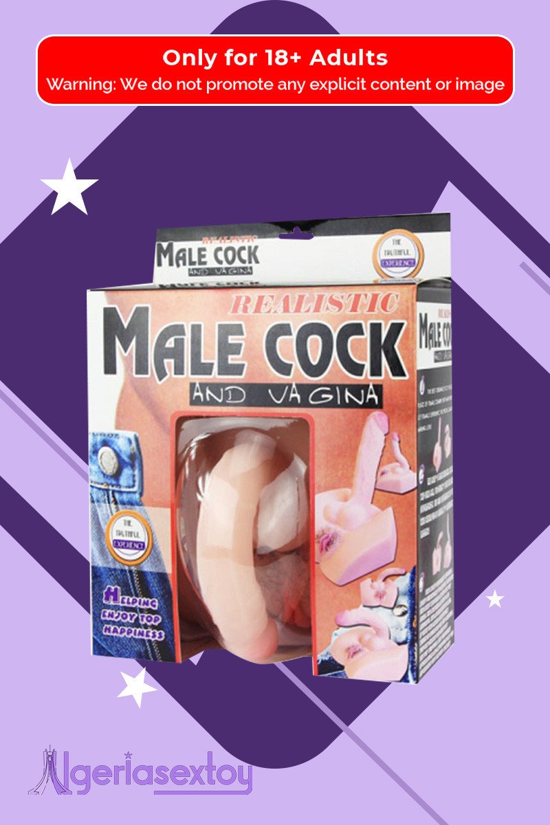 Baile Vibrating Artificial Vagina and Penis with Rotation Big Artificial Vagina