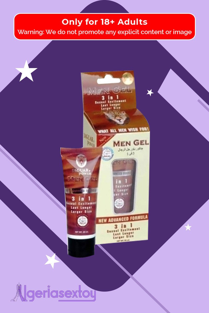 Jaguar Power 3 In 1 Penis Enlargement Cream 50ml PEC-005