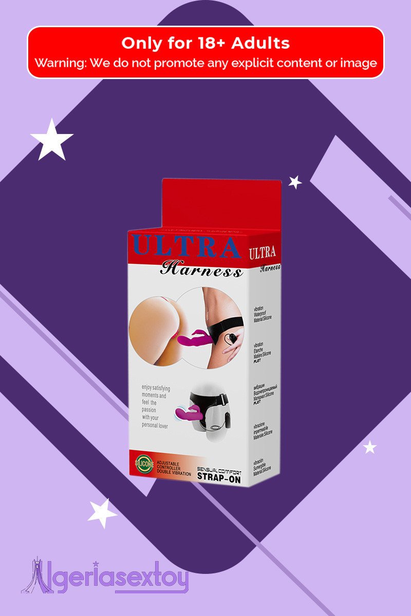 Baile Ultra Harness Strap-on Dildo with Multi-speed Vibrations SO-030