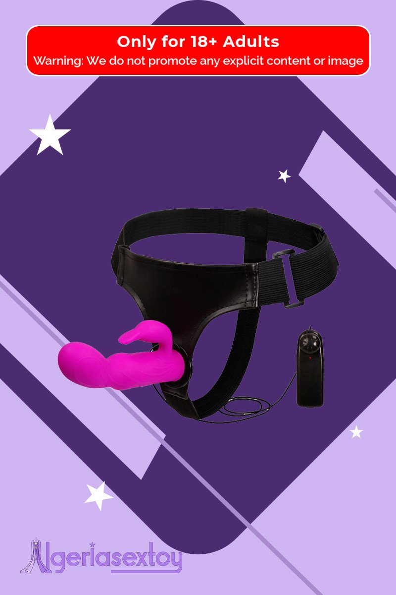 Baile Ultra Harness Strap-on Dildo with Multi-speed Vibrations