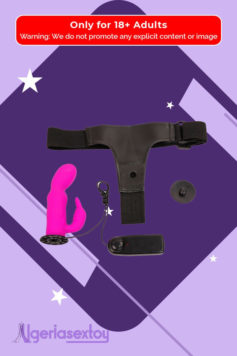 Baile Ultra Harness Strap-on Dildo with Multi-speed Vibrations SO-030