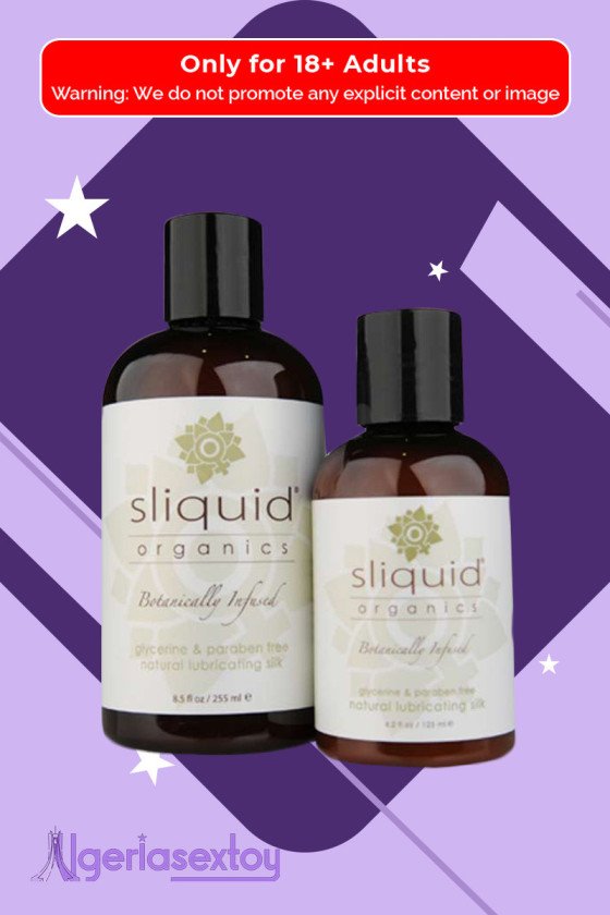 Natural lubricanting Silk Organic by Sliquid 125ml CGS-023